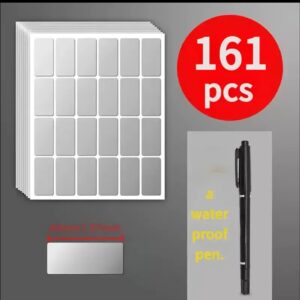 قلم مقاوم للماء + ملصقات