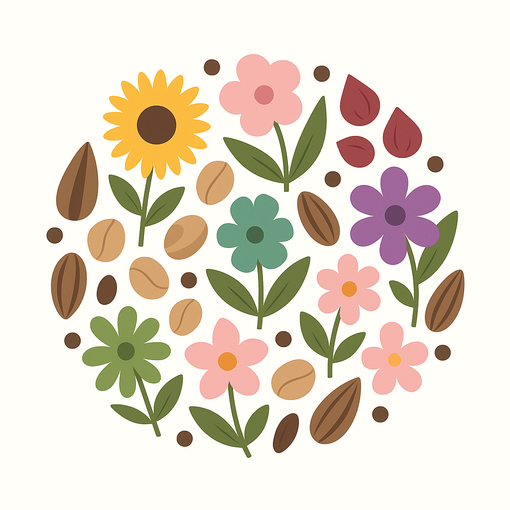 بذور الزهور