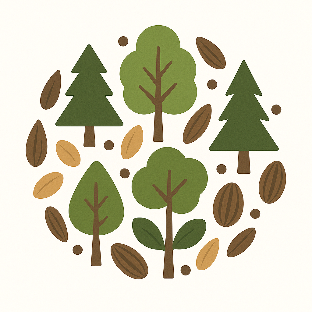 بذور الأشجار